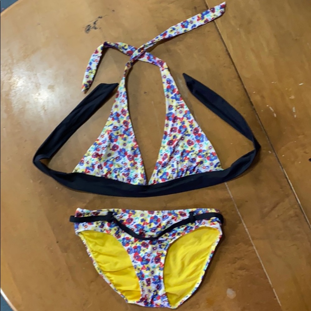 Seven 7 Bikini floral print size Medium